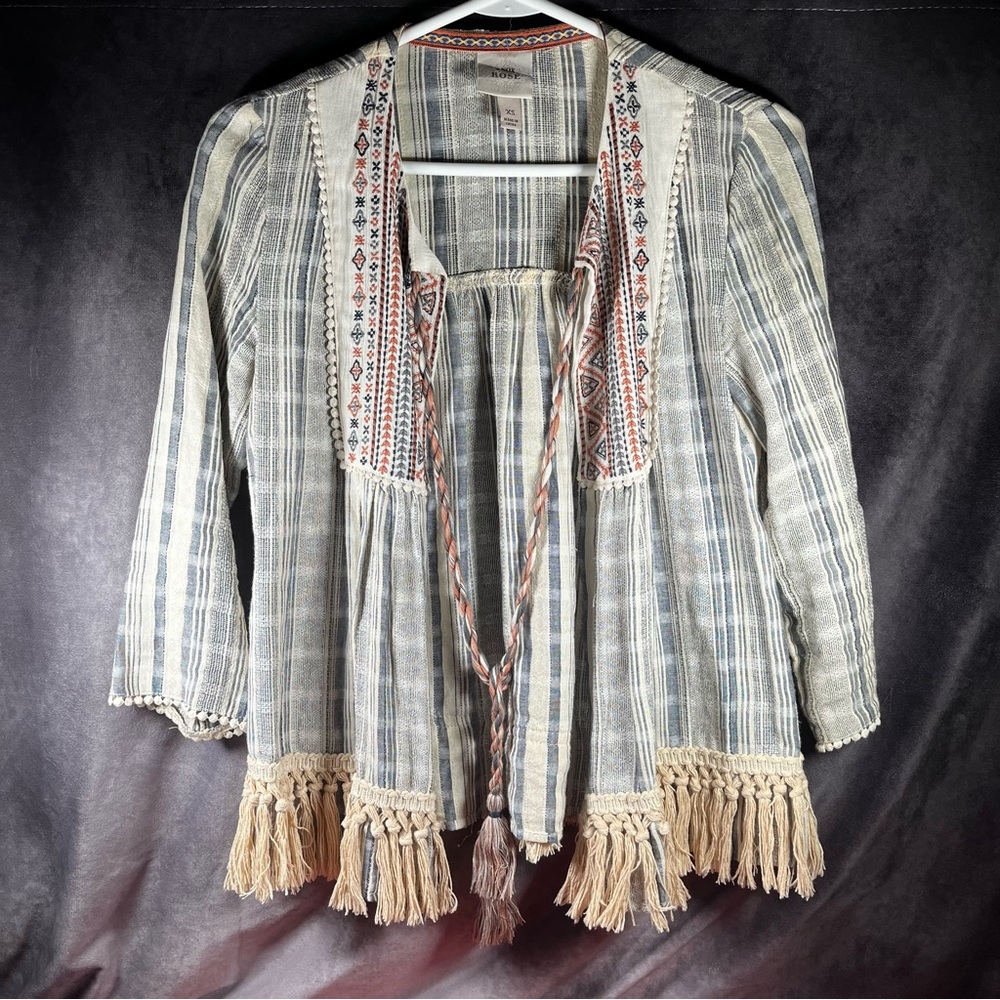 boho kimono by Knox Rose size XS